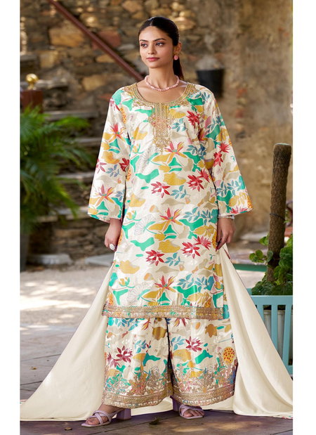 Deepsy 909 A To D Chinon Digital Print Pakistani Readymade Suits Wholesale Online
